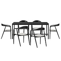 HYS COMEDOR + 6 SILLAS NIGHT HYS